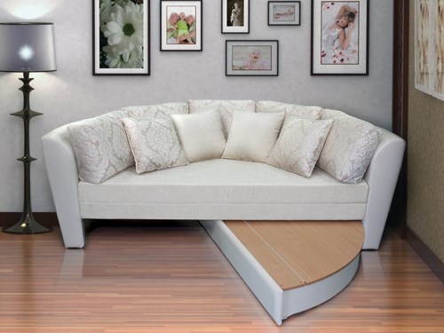 Круглый диван-кровать Смайл в Чите - изображение 1